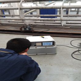 長沙三一重工運用VSR-07振動時效機消除焊接框架內應力